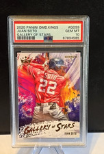 2020 PANINI DIAMOND KINGS JUAN SOTO GALLERY OF STARS #GOS9 PSA 10 Low Pop! 