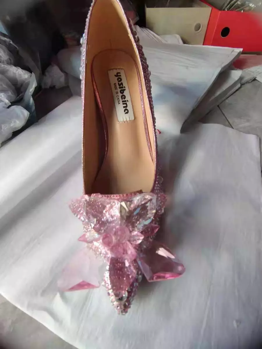 Jimmy choo cinderella shoes best sale ebay