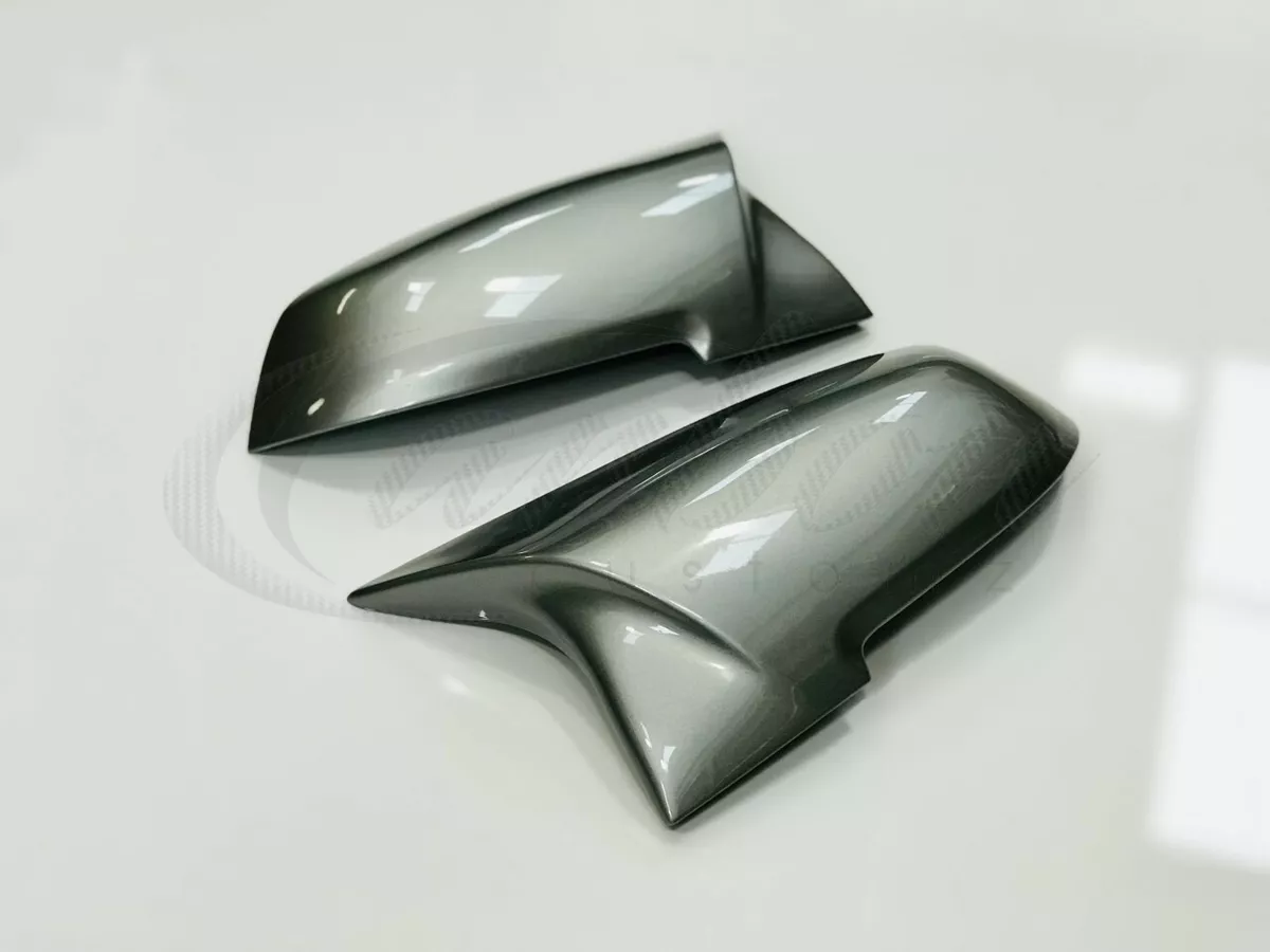BMW M135i M140i M Style Mirror Covers Set Painted BMW Ferric Grey F20 F21