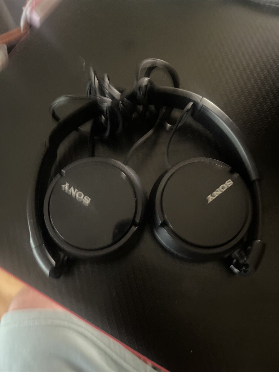 Sony Noise Canceling Headphones Black Wired 108-0075 Japan Sony Noise Canceling Headphones Black Wired 108-0075 Japan