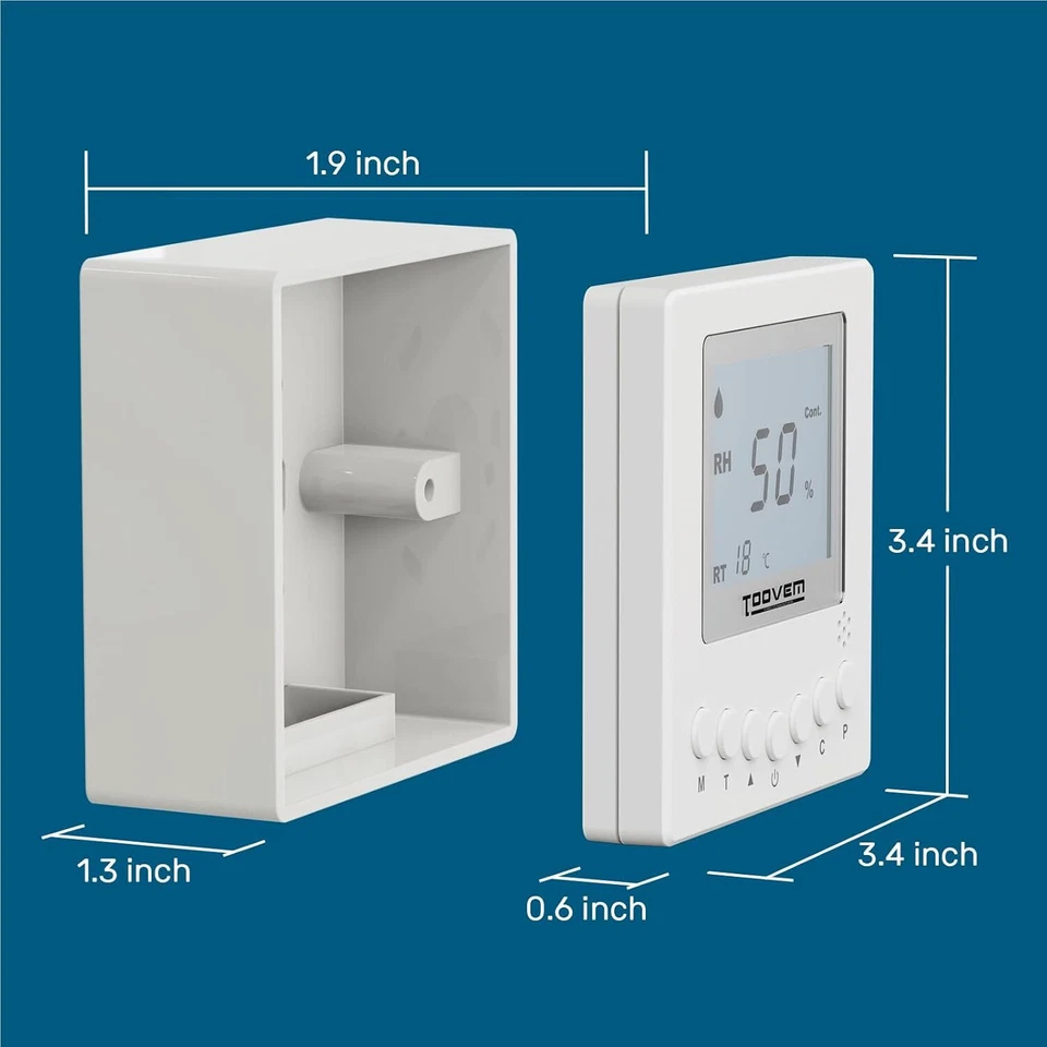 ALORAIR Dehumidifier Remote Controller Digital Humidity Temperature Control - Image 4 of 4