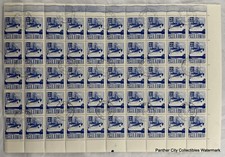 Vintage 1967 Romania Stamp Sheet Posta Romana 3.25 Lei Ocean Liner Ship
