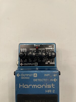 Boss Roland HR-2 Harmonist Pitch Shifter Guitar Bass Effect Pedal