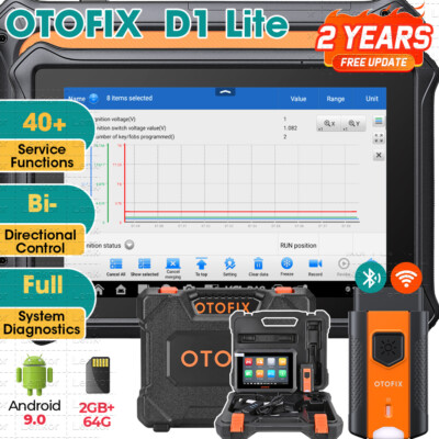 OTOFIX D1 Lite Auto OBD2 Diagnosegerät Scanner ALLE Steuergerät CAN FD/DOIP TPMS