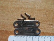 2 małe metalowe płyty Płyty łączące płyty Płyty do magnetycznego zamykania Drzwi szafy