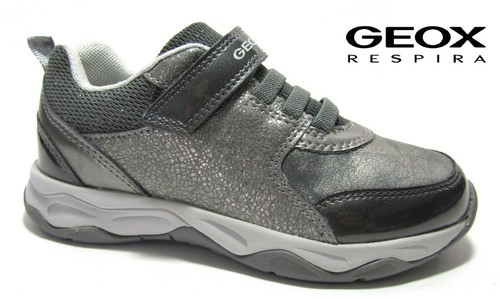 Scarpe Scarpette GEOX da Bambina Ginnastica Invernali Sneakers con Strappo  Lacci | eBay