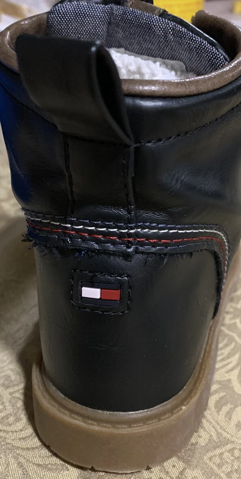 Tommy Hilfiger James Hito Carbón Niños Botas Talla 11 Foto 2 de 4