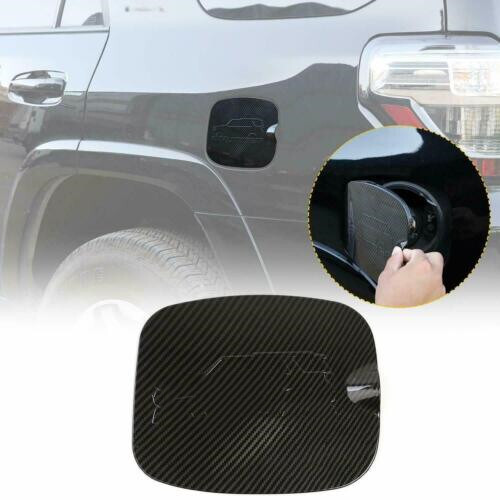 Carbon Fiber Door Fuel Tank Cover Gas Cap Tank Trim For 4runner 10+ Accessories