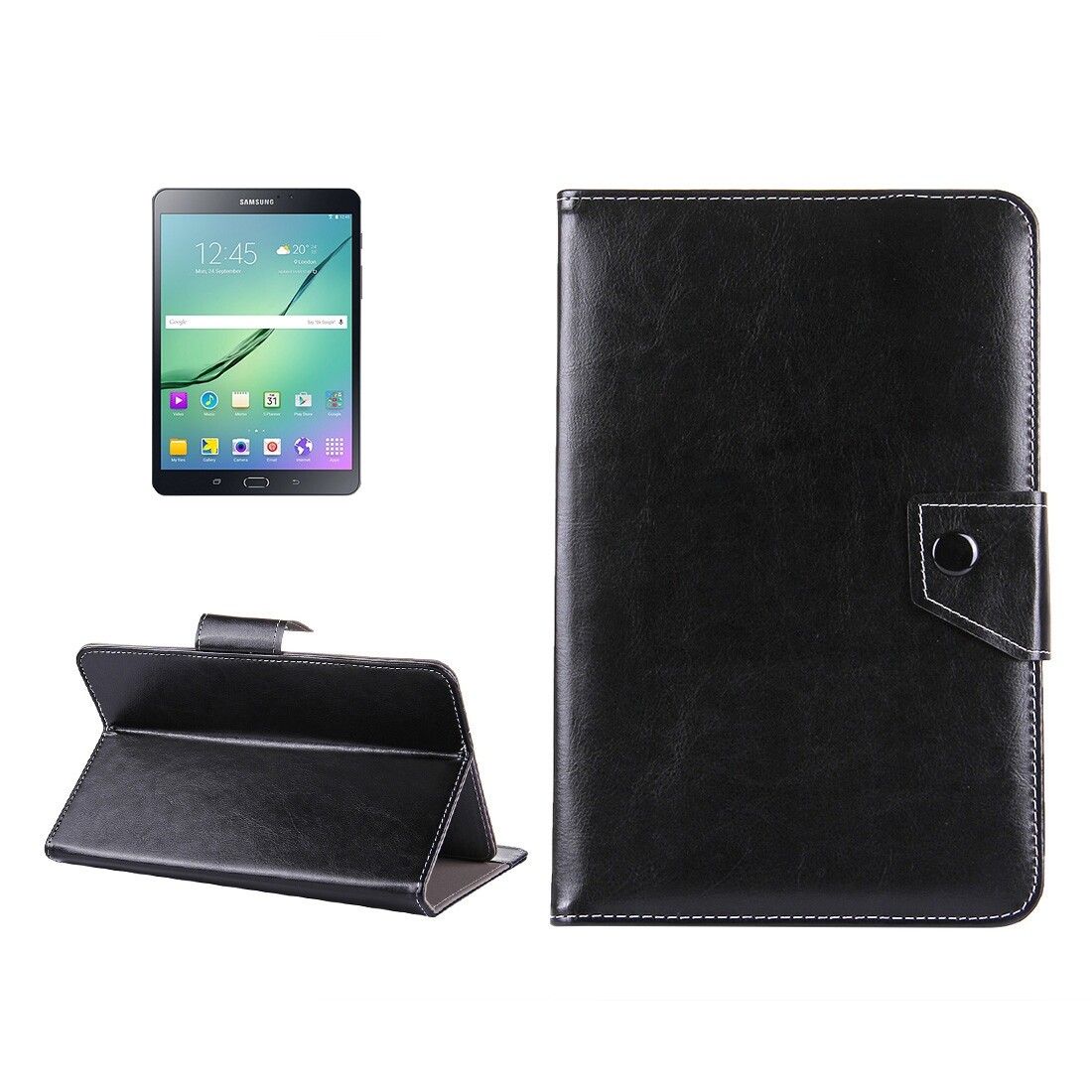 Smart Case for Huawei MediaPad M3 WiFi (BTV-W09) Black Protective