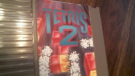Nintendo Tetris 2 NES - game, vintage - Made in Japan NES-TS-USA 1985 Rev A