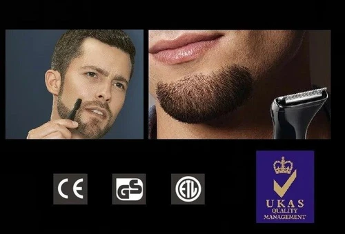 Kemei KM-6630 4 en 1 Set Afeitadora Barba Nariz Pelo Cejas Orejas Recortadora Cortapelos - Imagen 10 de 27