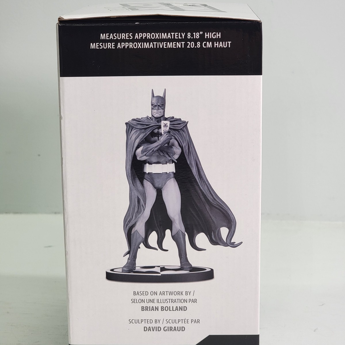 McFarlane DC Direct Batman Joker Card B&W Brian Bolland 1:10 McFarlane DC Direct Batman Joker Card B&W Brian Bolland 1:10