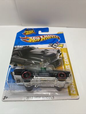 Hot Wheels 2012 NEW MODELS ~ CUSTOM '71 EL CAMINO (Black) (49/247