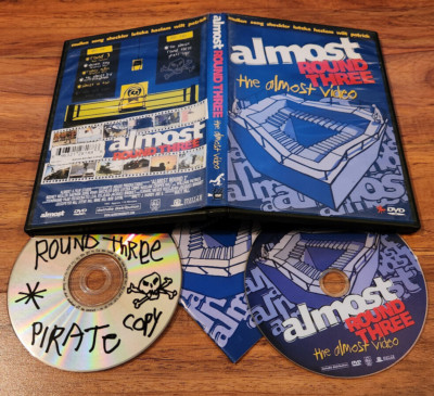 /5507 Almost Round Three - The Almost Video 2-Disc Skateboarding DVD w/ Insert