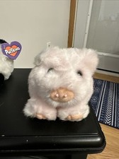 Swibco Percy The Pig Puffkins Pink Retired Small Plush Stuffed Animal Toy Soft