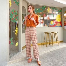 Pants good fabric, Scottish pattern, Scottish polyester fabric