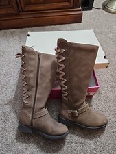 Girls Tall Boots SO Kohls Raylen stone Sz 2 NEW