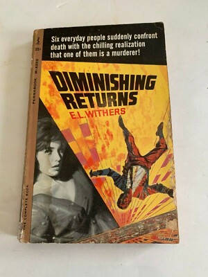 1961 Diminishing Returns by EL Withers Permabook Paperback