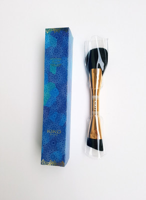 KIKO MILANO Festival Glow Double-Ended Face Brush Doppelseitiger Gesichtspinsel