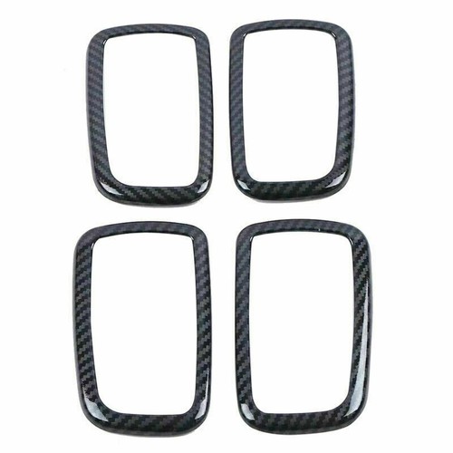 Carbon Fiber Inner Door Handle Bowl Cover For Mitsubishi Outlander Sport 2013-24 - Picture 9 of 11