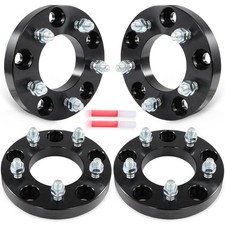 4PCS 1 inch Wheel Adapters 5x5.5 to 5x5 1/2 Studs for 1994-2001 Dodge Ram 1500