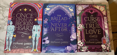 HAND SIGNED Fairyloot Once Upon a Broken Heart Series SetStephanie Garber