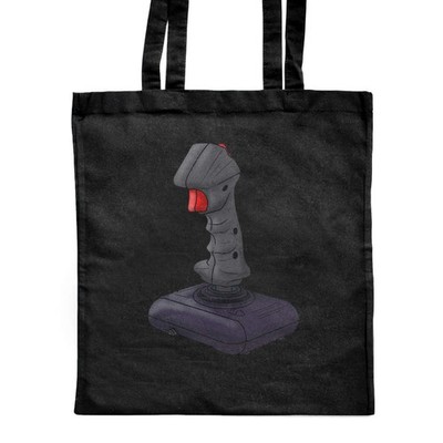 Shopper-Tasche 'Gaming Joystick' klassisch schwarz (ZB00018628)