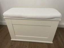 Cassapanca Ikea Hemnes bianca con imbottitura ottime condizioni rarità