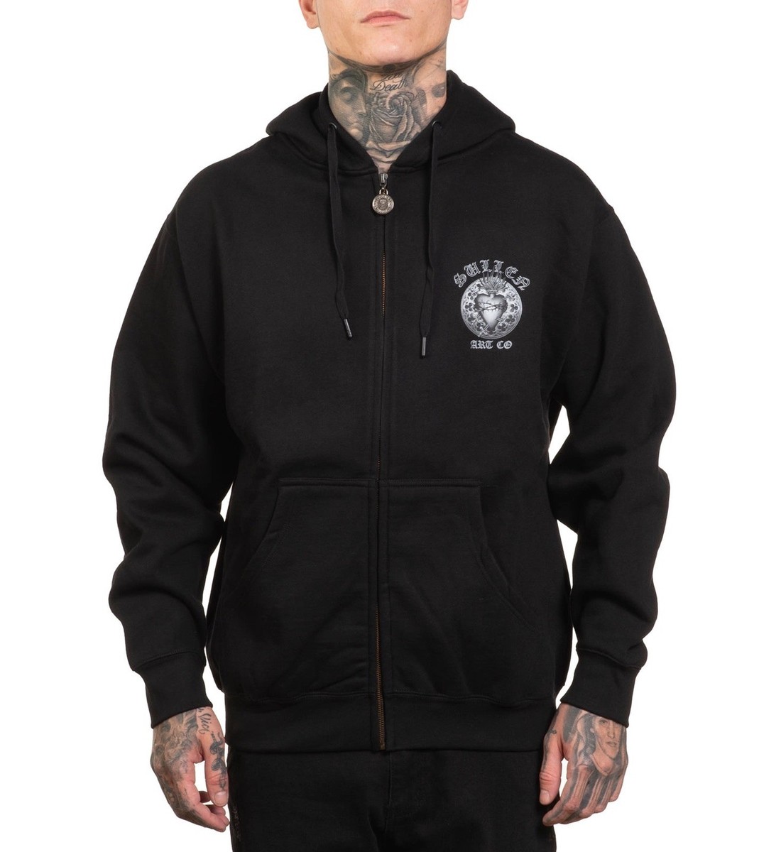 SULLEN CLOTHING MARIA MUERTE ZIPPER HOODIE (XL) | eBay