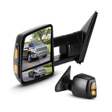 Towing Mirrors For Toyota Tundra 2007-2016 Power Heated With Turn Signal Manu... Towing Mirrors For Toyota Tundra 2007-2016 Power Heated With Turn Signal Manu...