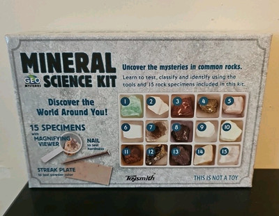 NEW Rock & Mineral Science Kit Toy-Smith #7921 & 7922 Nature Homeschool