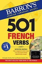 501 French Verbs (501 Series) (Barron's 501 Verbs) by Theodore Kendris Book The