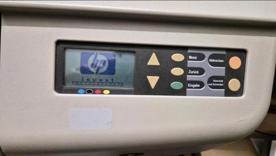 HP Designjet 500 +HPGL/2 C7770B, Plotter , LAN, USB (mk) - Bild 2 von 4