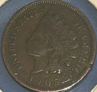 1905 Indian Head Cent **Free Shipping**
