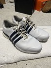 Adidas Tour360 24 Golf Shoes Spiked - White/Navy - Size 10.5 Men’s - Pre-Owned — photo 2