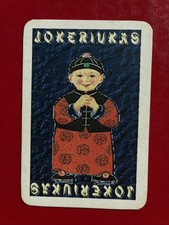Unique rare VINTAGE JOKER REPRINT  unofficial joker card from my collection