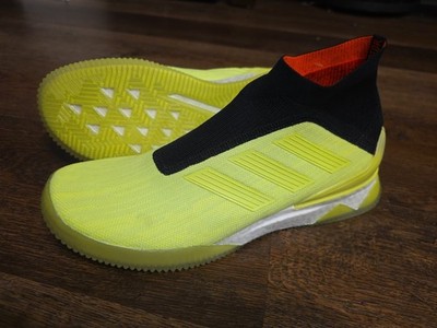Men's Adidas Predator Tango 18+ Solar Yellow Turf Soccer Shoes AQ0601 Size 8