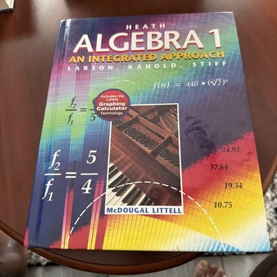 Algebra 1 : An Integrated Approach by Not Available (1998, Hardcover)