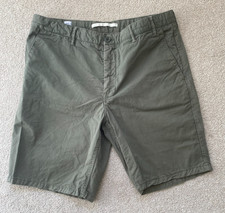 Norse Projects Aros Light Twill Shorts - W33 Olive Green