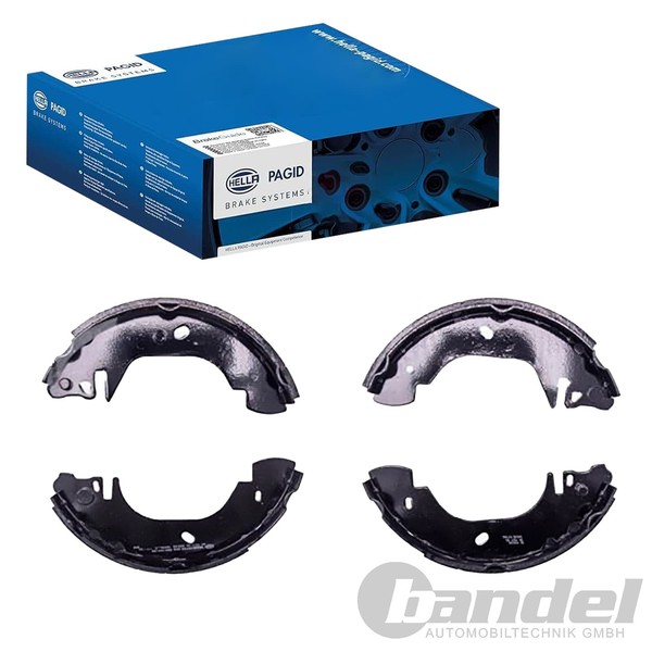 Hella BREMSBACKEN-SATZ 254Mm Hinterachse Passend FüR Ford Transit | 8DB 355-image