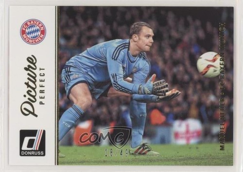 Manuel Neuer [Canvas] #4 2016 Panini Donruss Picture Perfect card