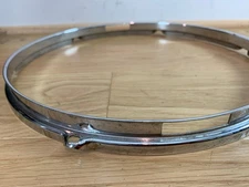 PEARL 13" 6-Lug Bottom Resonant Snare Drum RIM HOOP Counterhoop Part Japan 80s