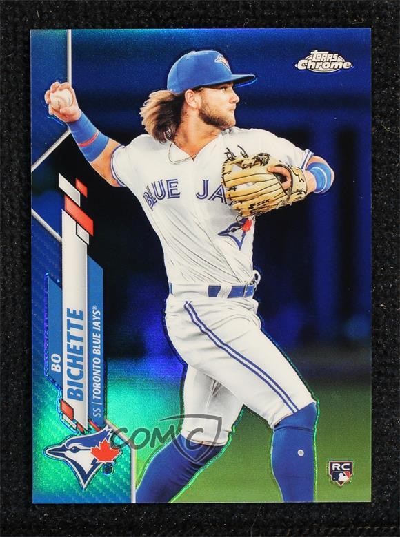 2020 Topps Chrome Blue Refractor 59/150 Bo Bichette #150 0l58