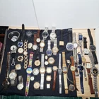 40+ Vintage Watch Lot Parts Repair Seiko 6309 Bulova Gruen Lucky De Luxe Beetle