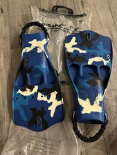 scubapro camo blue jetfins LARGE