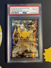 2016 Pokemon XY Black Star Promo #XY124 Pikachu EX Red & Blue Collection PSA 8