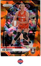 2024 Panini Prizm WNBA #71 Nia Coffey Ice Orange Prizms