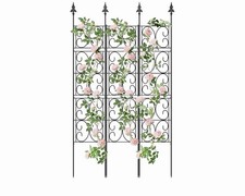 Metal Garden Trellis 60" x 33.3" for Climbing Plant Support