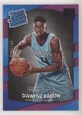 2017 Panini Donruss Rated Rookies Press Proof Purple /199 Dwayne Bacon #161 2d7