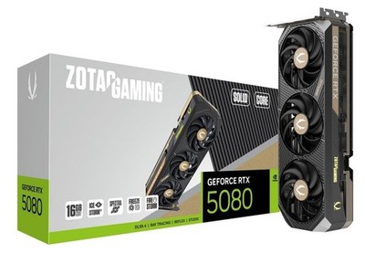 8886307700551 Graphics card GeForce RTX 5080 SOLID CORE 16GB GDDR7 256bit 3DP/HD